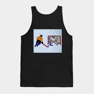 Hockey Sport Penalty Shot Tank Top